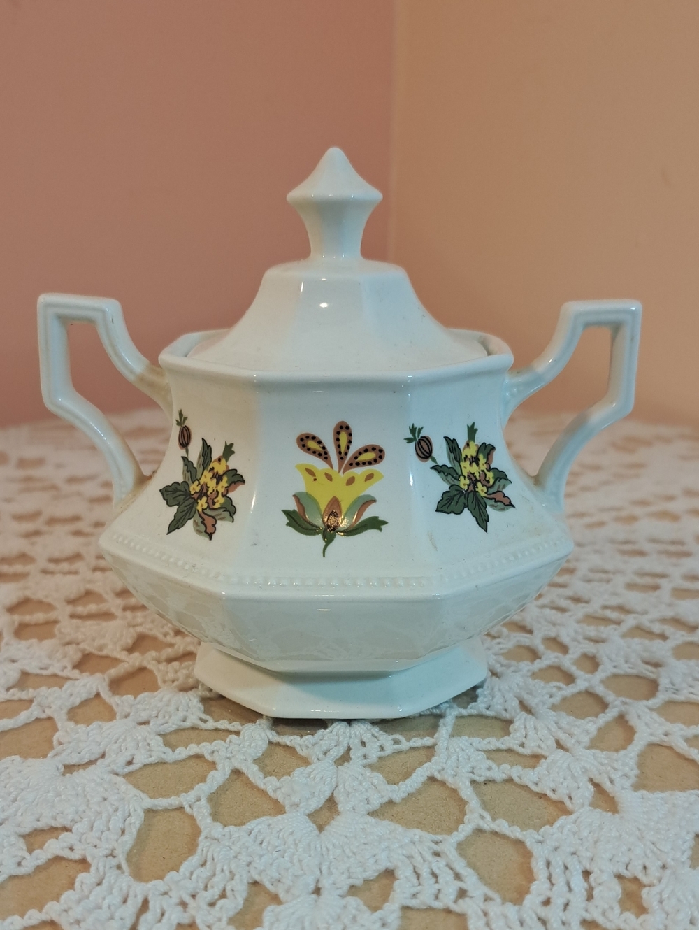 Johnson Brothers "Persian Garden" Covered Sugar Bowl